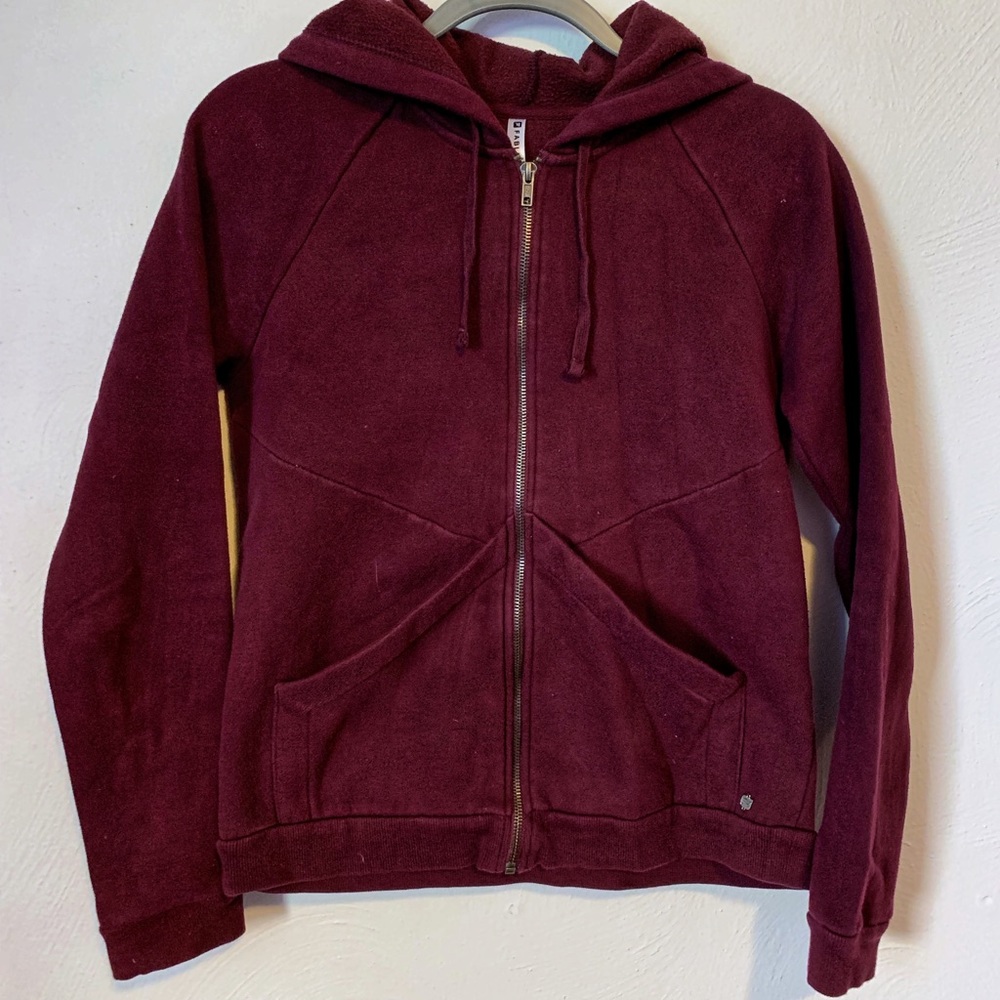 Fabletics Maroon Workout Set - image 3